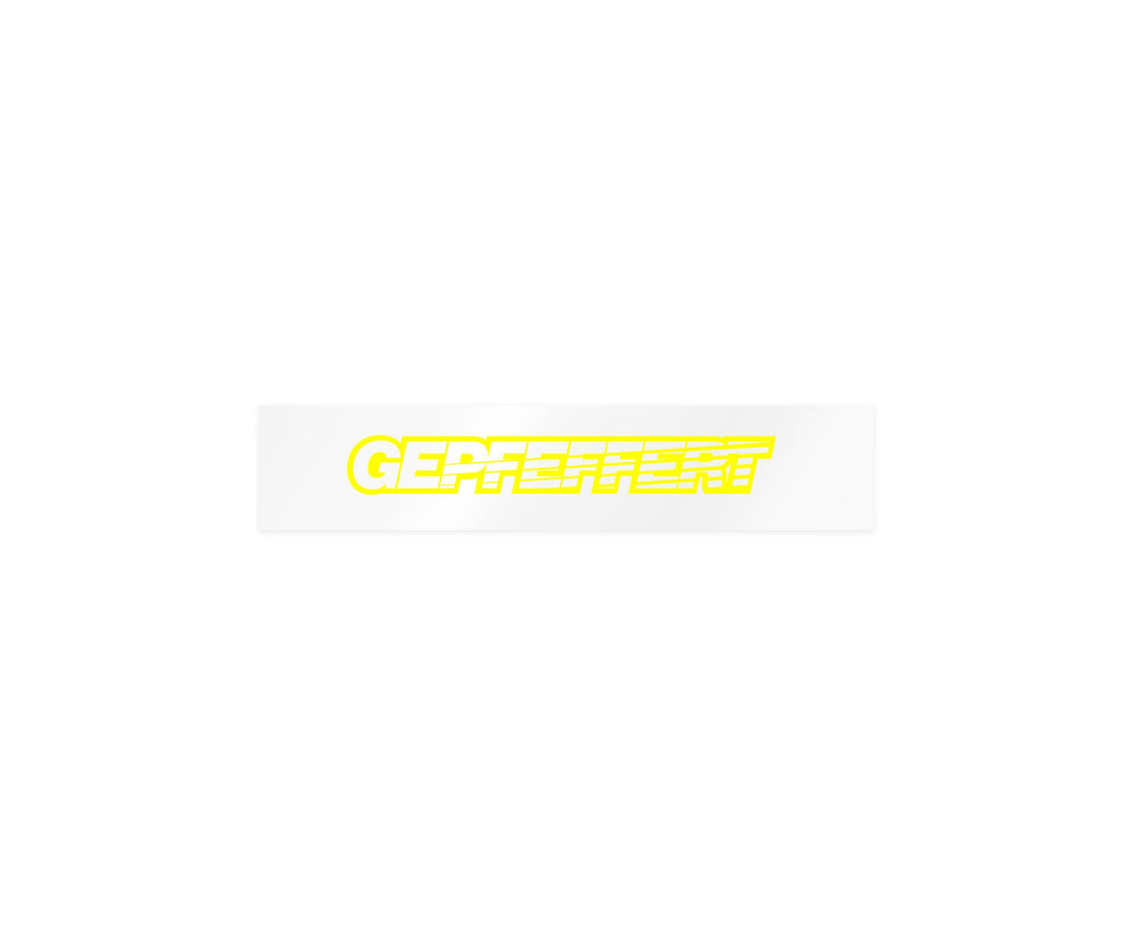Aufkleber Seitenscheibe GEPFEFFERT 15 cm - gepfeffert.com